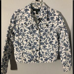 Lauren Jeans Co By Ralph Lauren white/blue denim